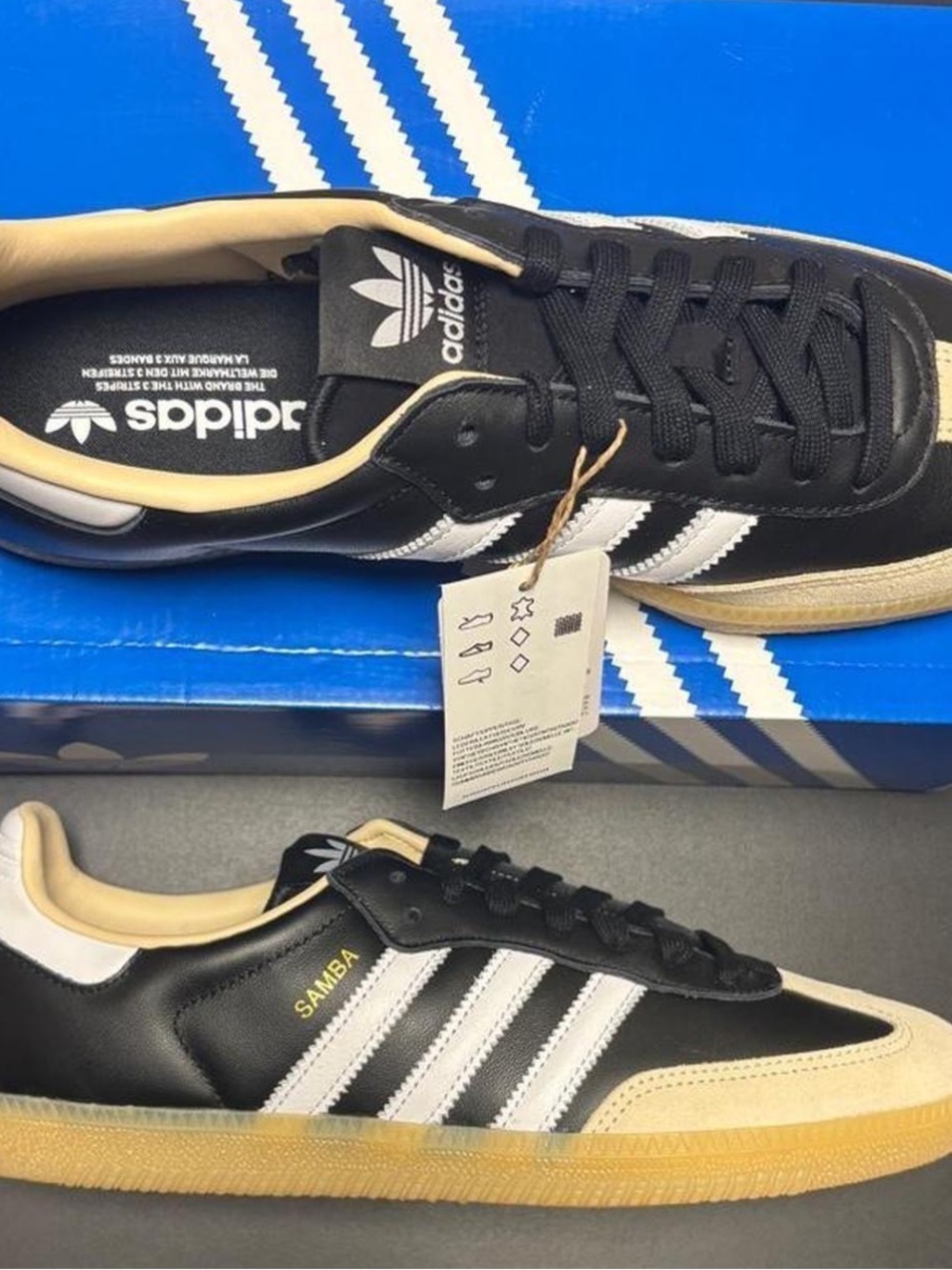adidas Men’s Samba OG Sneakers in Black